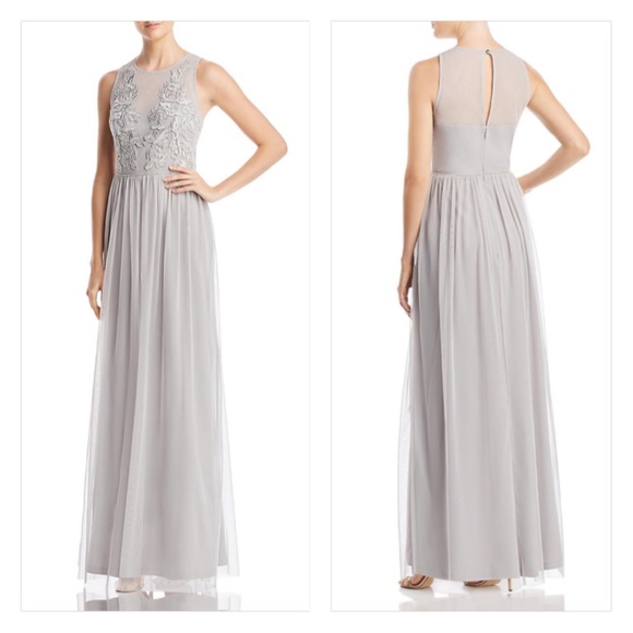 Adrianna Papell Dresses & Skirts - ADRIANNA PAPELL  Womens Beaded Tulle Evening Dress